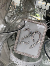 Crystal Elegance Table Number Sign Frame Rental